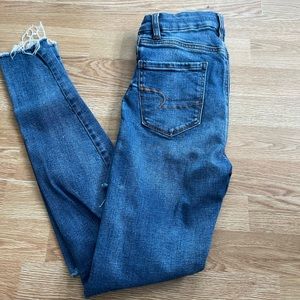 Curvy super high rise jeggings